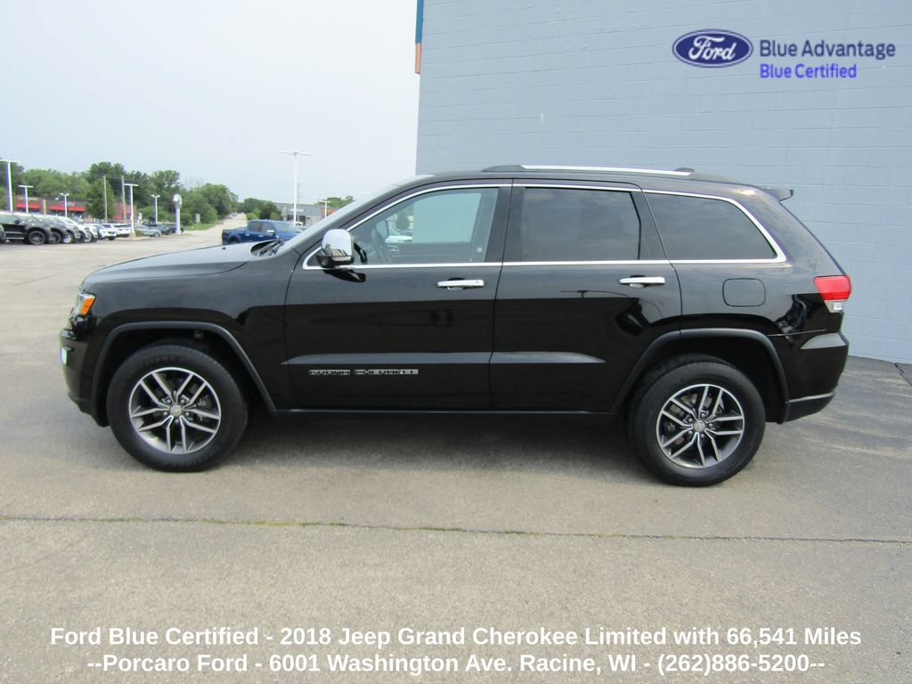 Used 2018 Jeep Grand Cherokee Limited AWD/4WD image 2