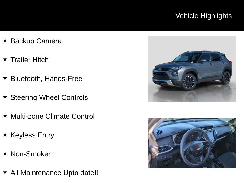 Used 2021 Chevrolet TrailBlazer LT w/ Convenience Package image 16