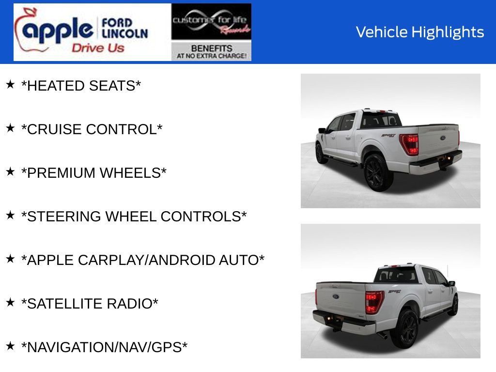 Certified 2023 Ford F150 XLT w/ Equipment Group 302A High image 12