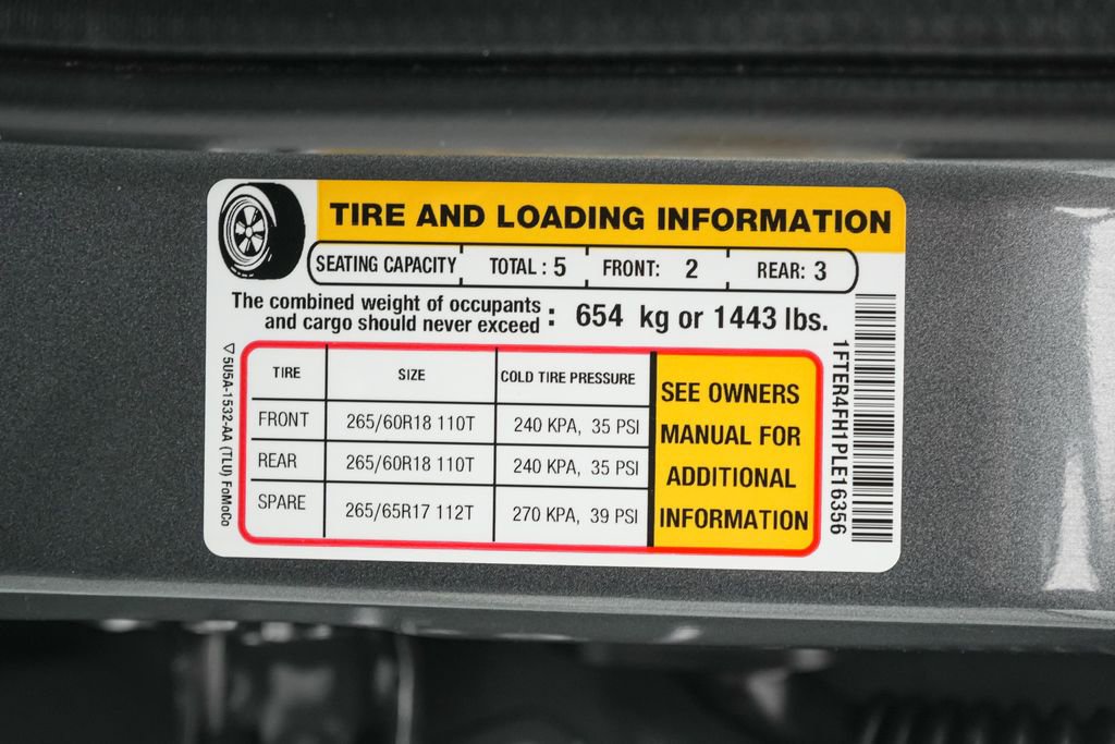 Certified 2023 Ford Ranger XLT w/ Equipment Group 301A Mid AWD/4WD image 23