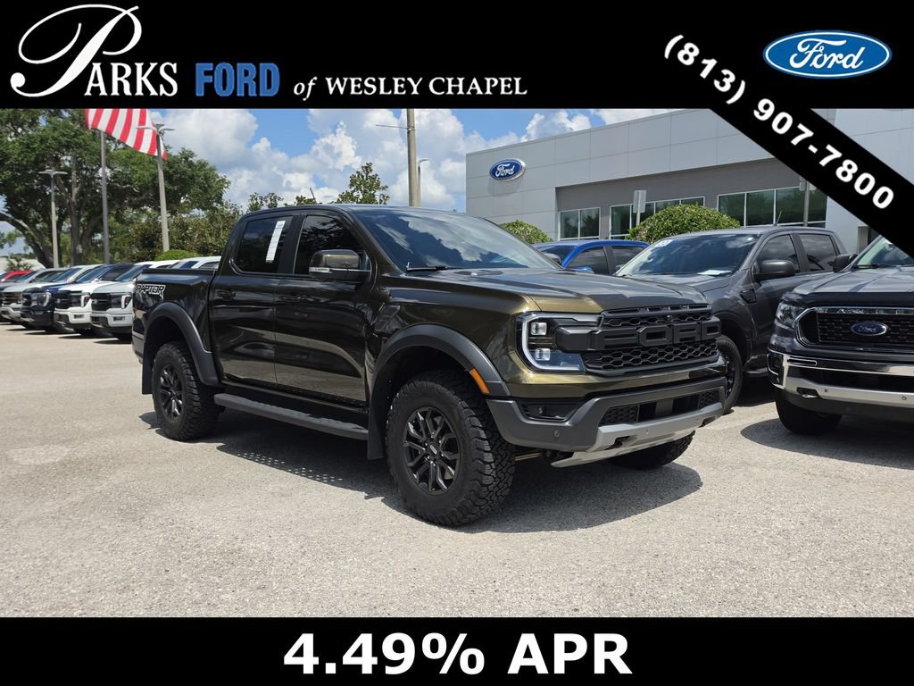 Certified 2025 Ford Ranger Raptor AWD/4WD image 1