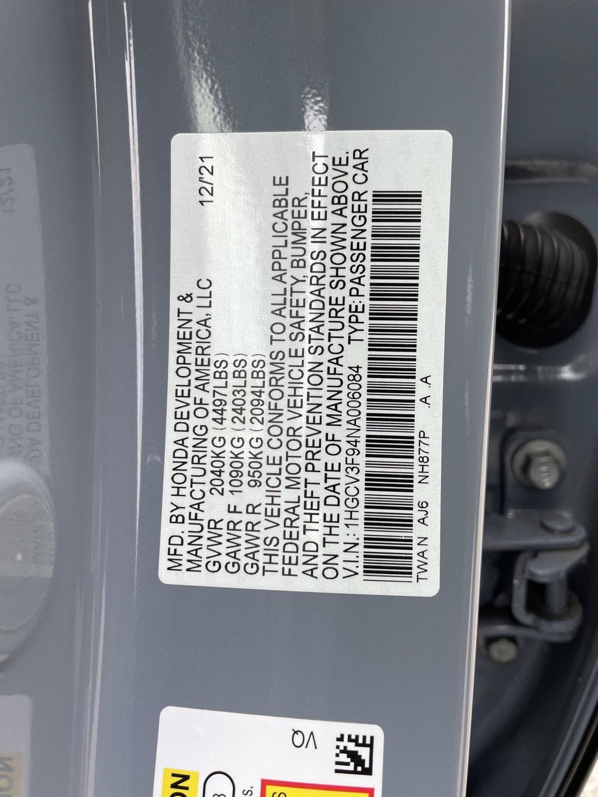 Used 2022 Honda Accord Touring image 34