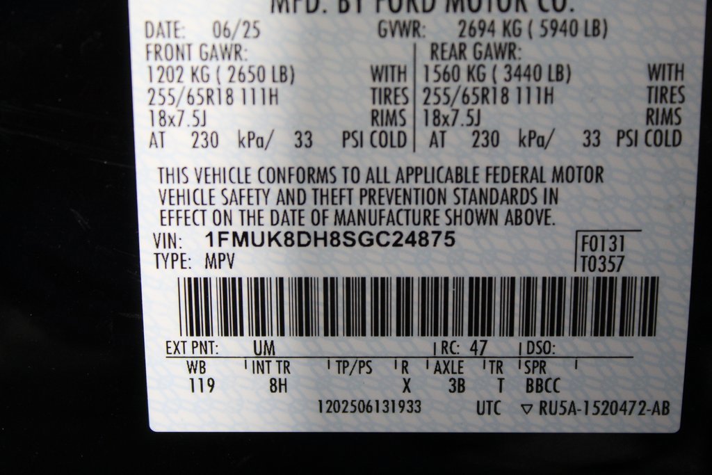 Certified 2025 Ford Explorer Active image 25