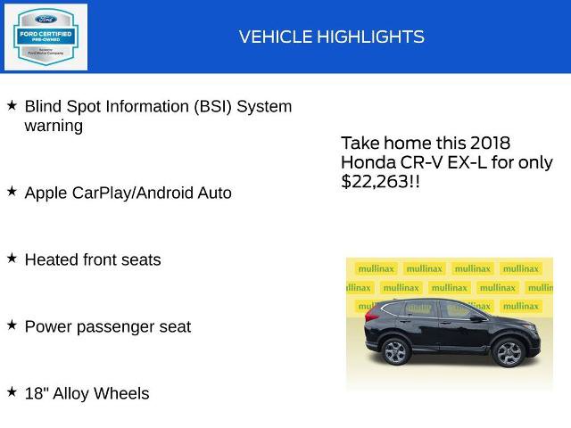 Used 2018 Honda CR-V EX-L image 18