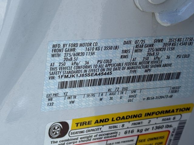 Certified 2025 Ford Expedition Max Active AWD/4WD image 28