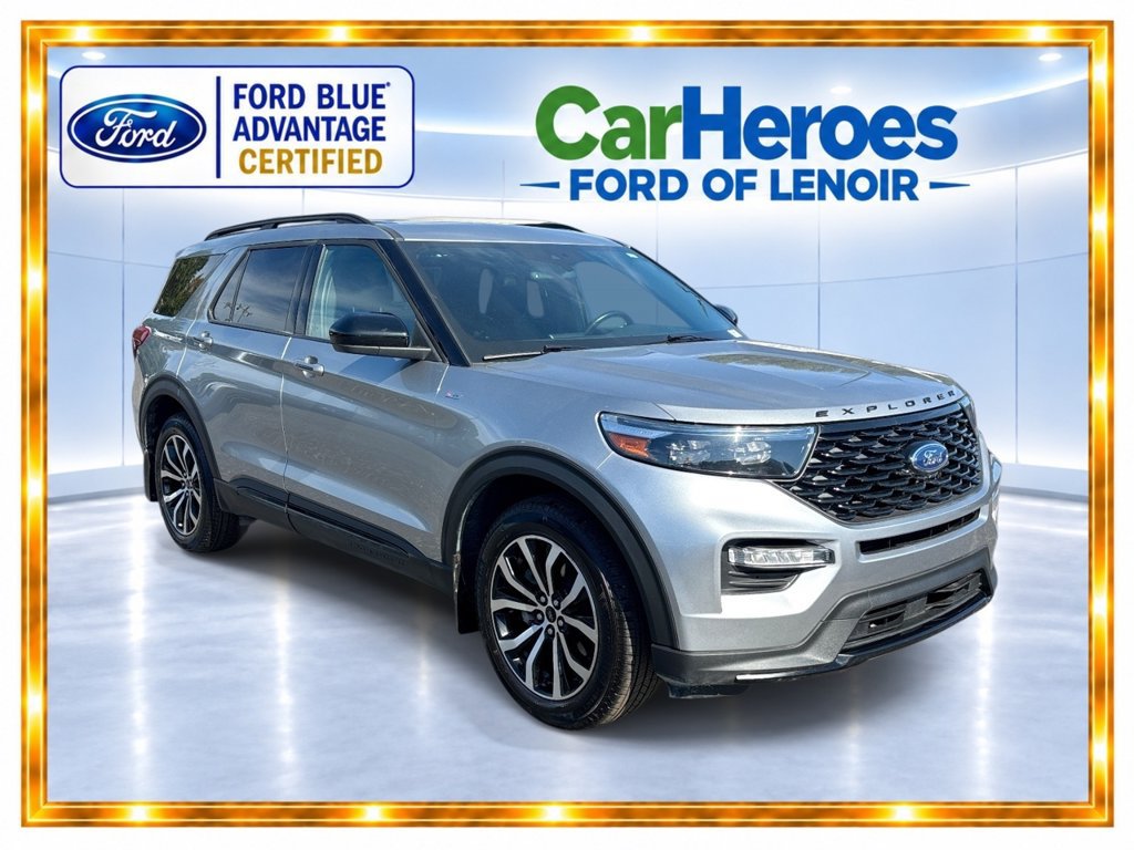 Certified 2023 Ford Explorer ST-Line w/ Class IV Trailer Tow Package