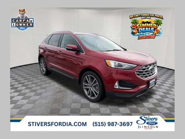 Certified 2021 Ford Edge Titanium w/ Class II Trailer Tow Package