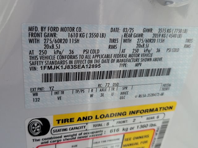 Certified 2025 Ford Expedition Max Active AWD/4WD image 33
