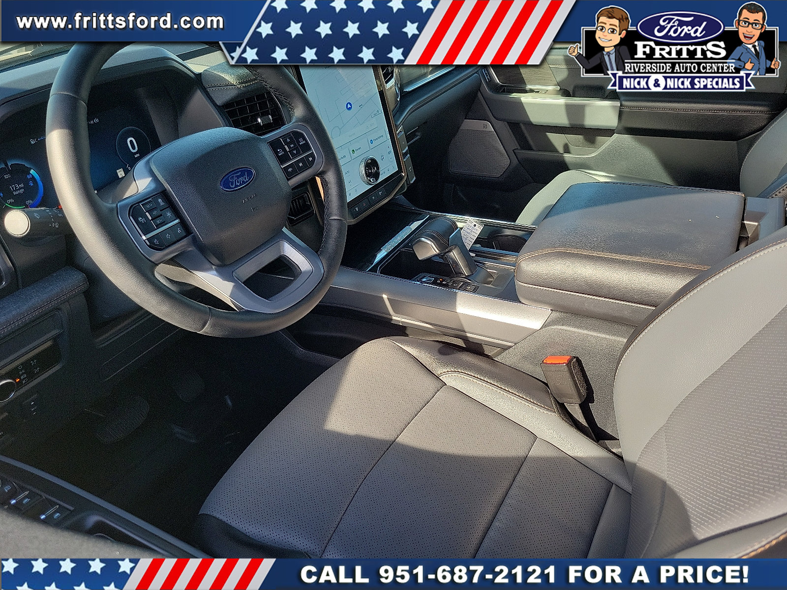 Certified 2025 Ford F150 Lightning Lariat AWD/4WD image 4