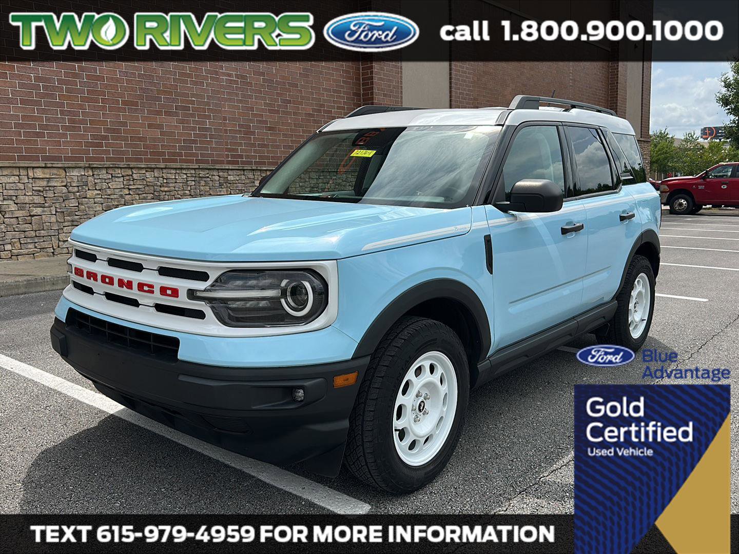 Certified 2023 Ford Bronco Sport Heritage w/ Heritage Convenience Package