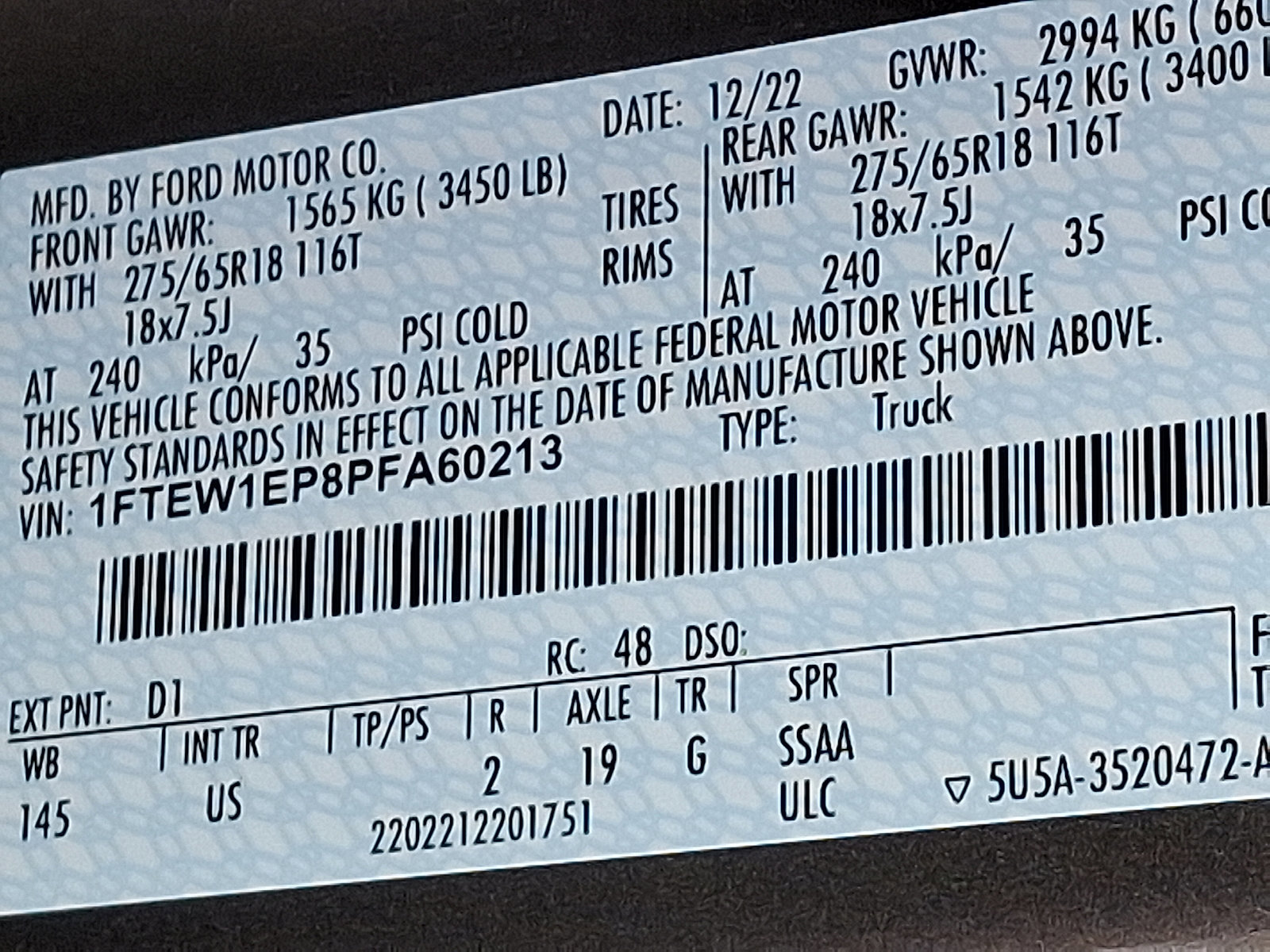 Certified 2023 Ford F150 XLT w/ Equipment Group 302A High image 26