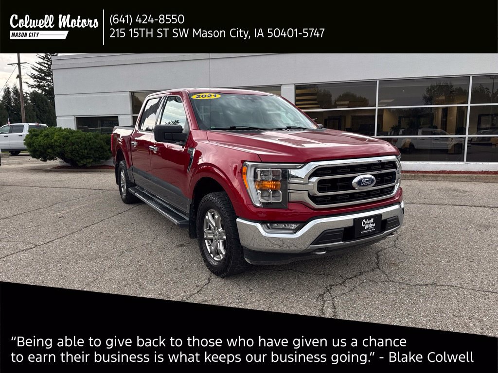Certified 2021 Ford F150 XLT w/ Equipment Group 302A High AWD/4WD image 1