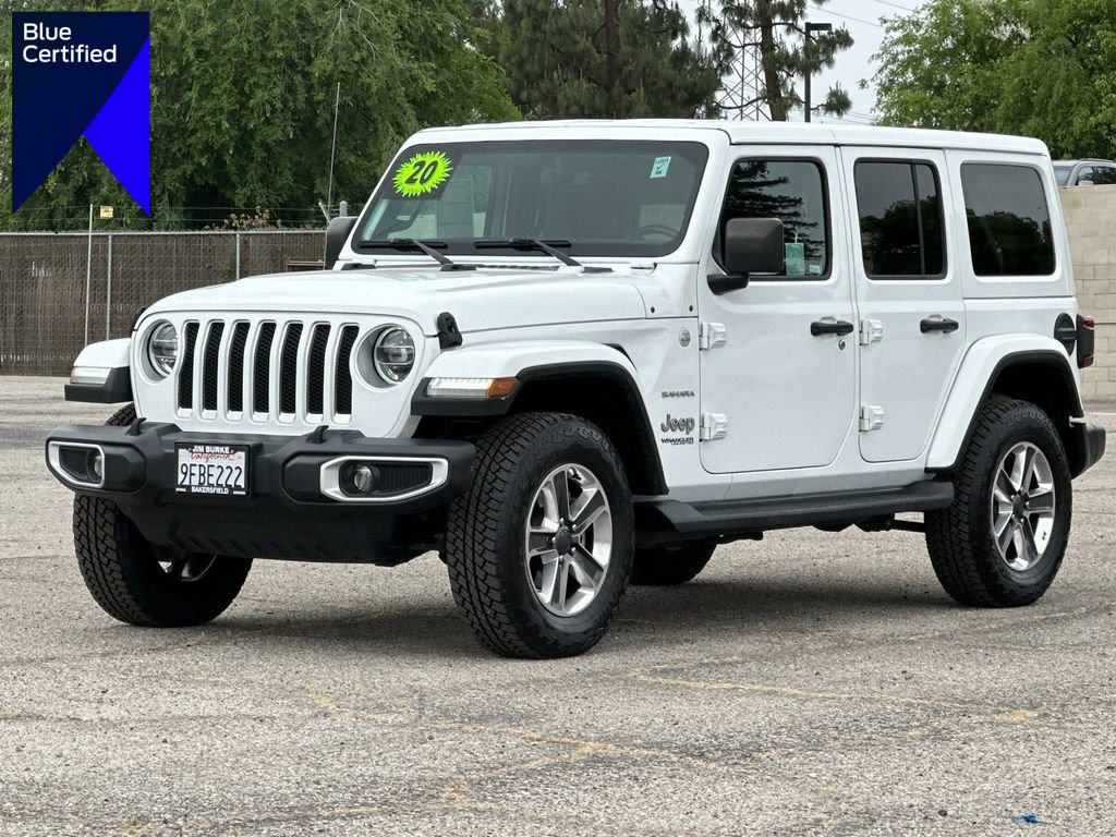Used 2020 Jeep Wrangler Unlimited Sahara image 1