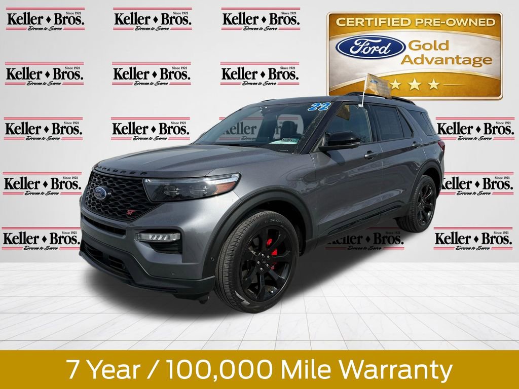 Certified 2022 Ford Explorer ST w/ Equipment Group 401A AWD/4WD image 4