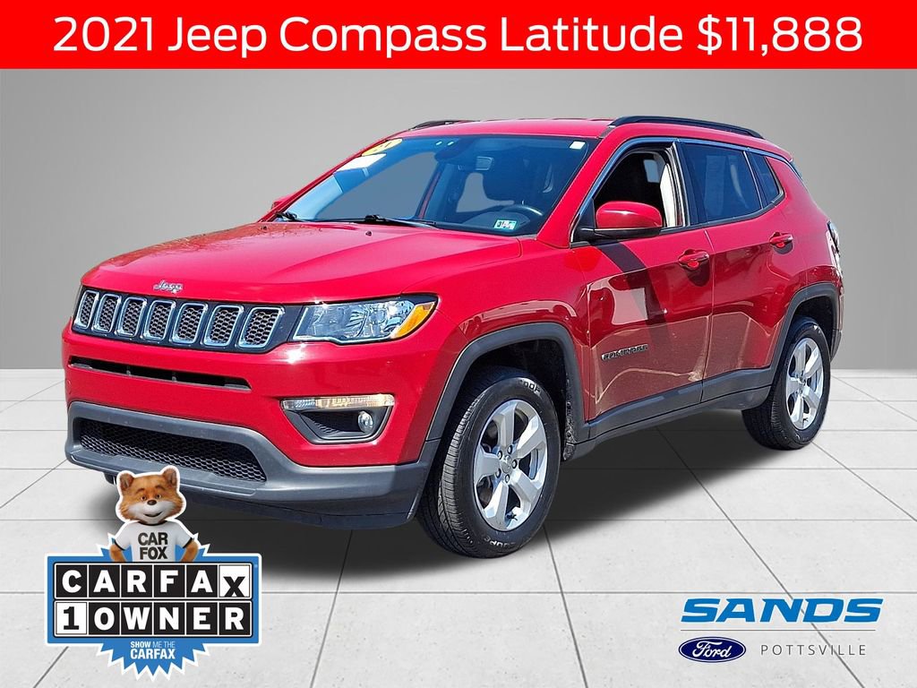 Used 2021 Jeep Compass Latitude w/ Trailer Tow Group AWD/4WD 360° Tour