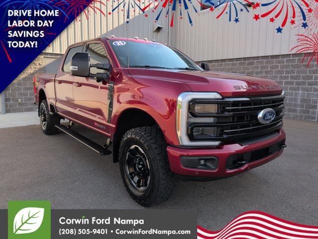Certified 2025 Ford F350 Platinum w/ Tremor Off-Road Package AWD/4WD 360° Tour