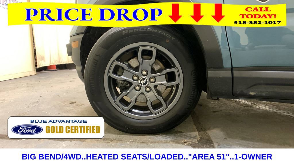 Certified 2023 Ford Bronco Sport Big Bend w/ Convenience Package image 43