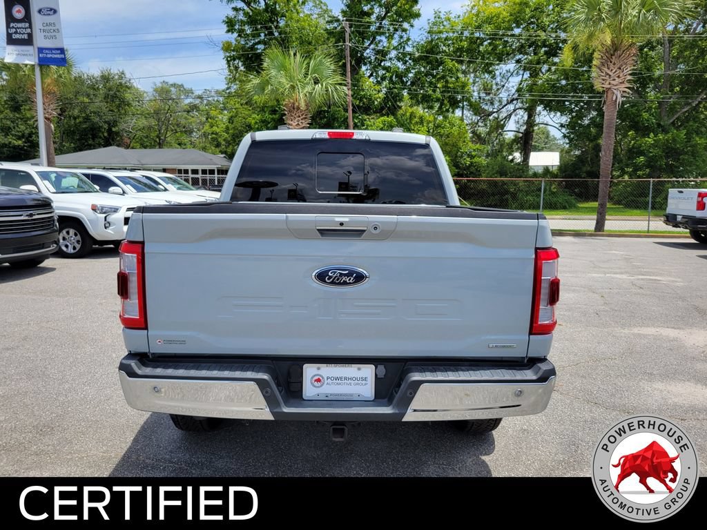 Certified 2023 Ford F150 Lariat w/ FX4 Off-Road Package AWD/4WD image 4