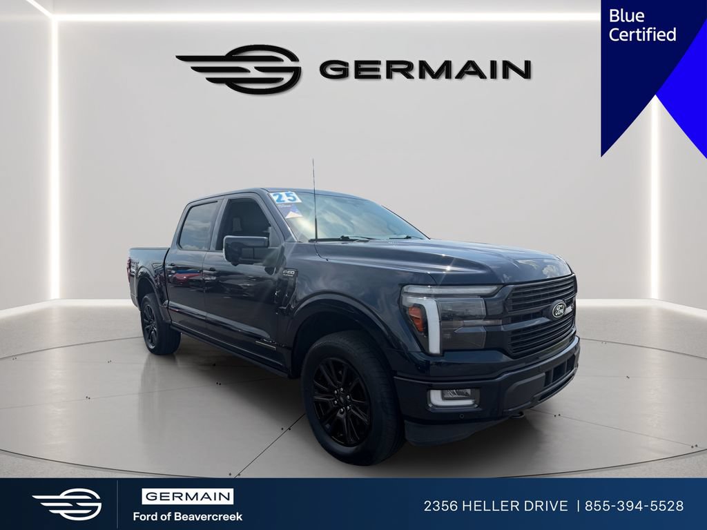 Certified 2025 Ford F150 Platinum w/ Equipment Group 702A High