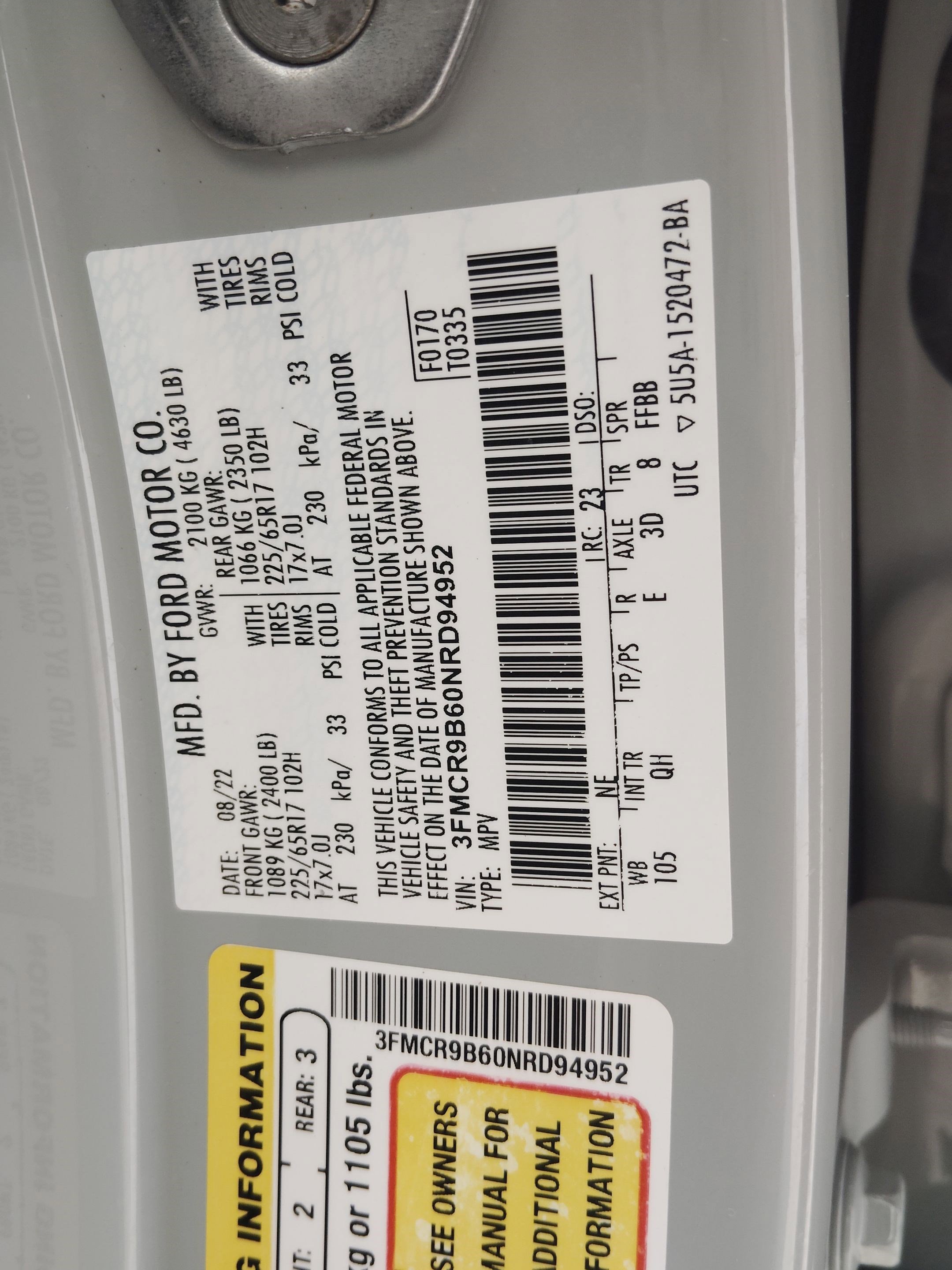 Certified 2022 Ford Bronco Sport Big Bend image 17