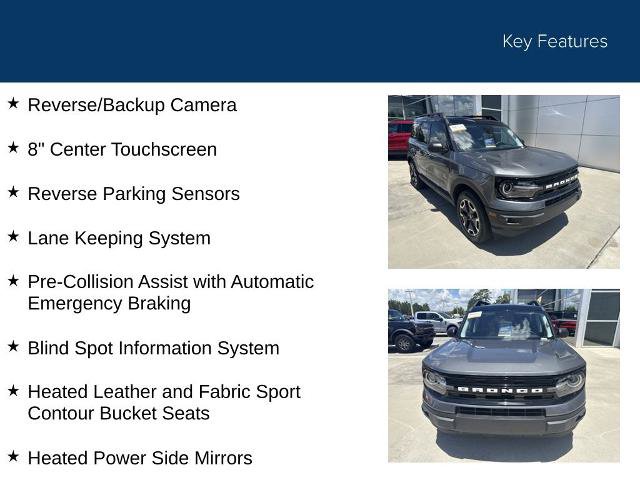 Certified 2024 Ford Bronco Sport Outer Banks AWD/4WD image 34
