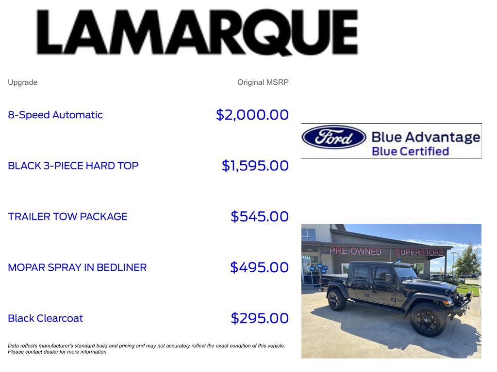 Used 2021 Jeep Gladiator Sport w/ Trailer Tow Package image 9