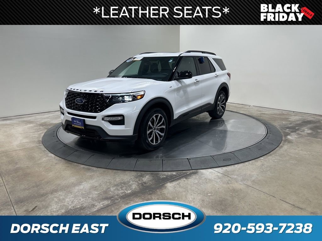 Certified 2024 Ford Explorer ST-Line w/ Class IV Trailer Tow Package