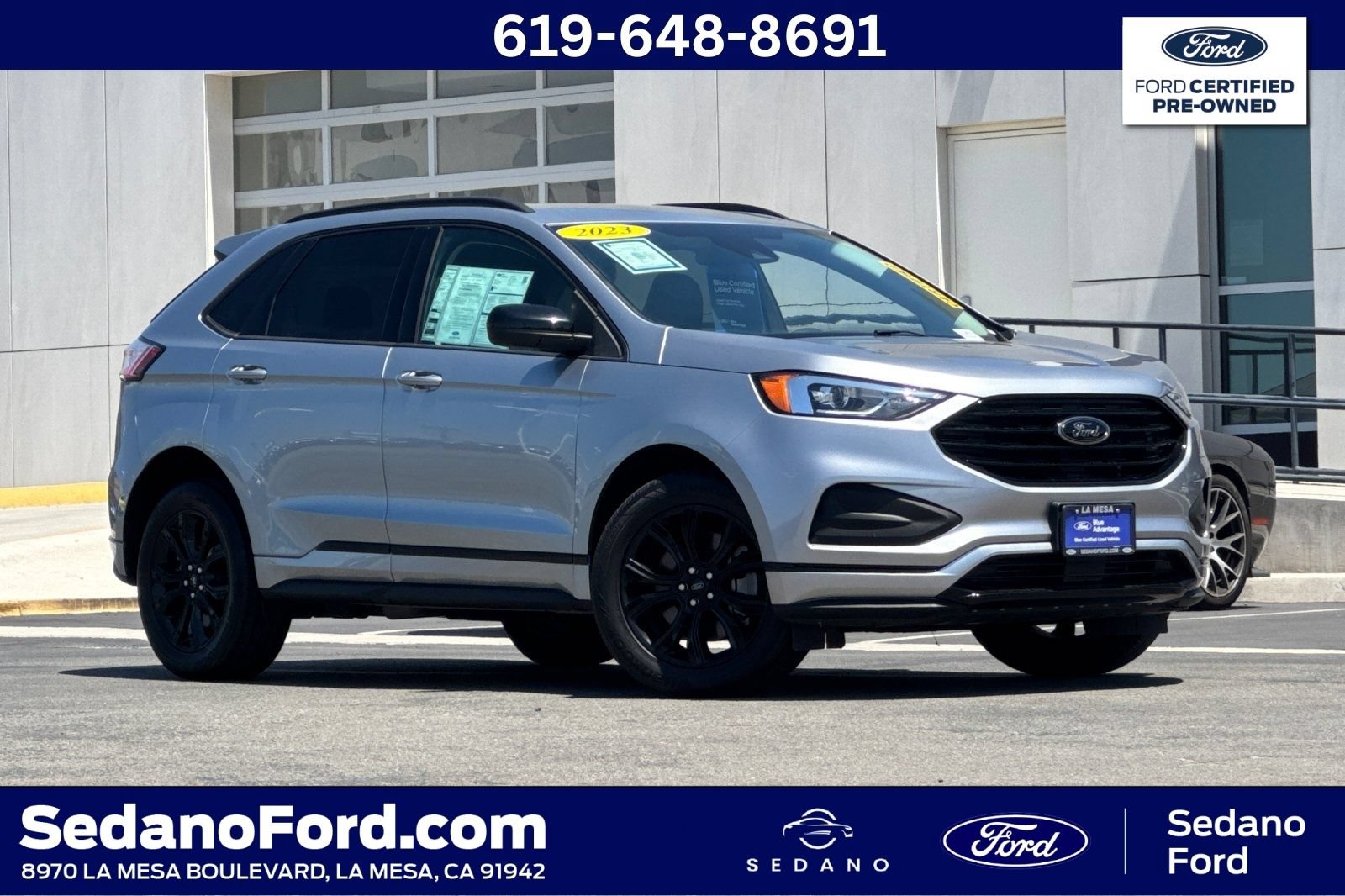 Certified 2023 Ford Edge SE w/ Black Appearance Package AWD/4WD video 1