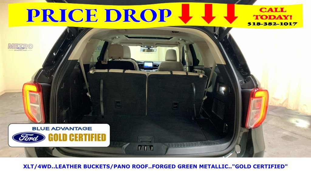 Certified 2022 Ford Explorer XLT w/ Equipment Group 202A image 22