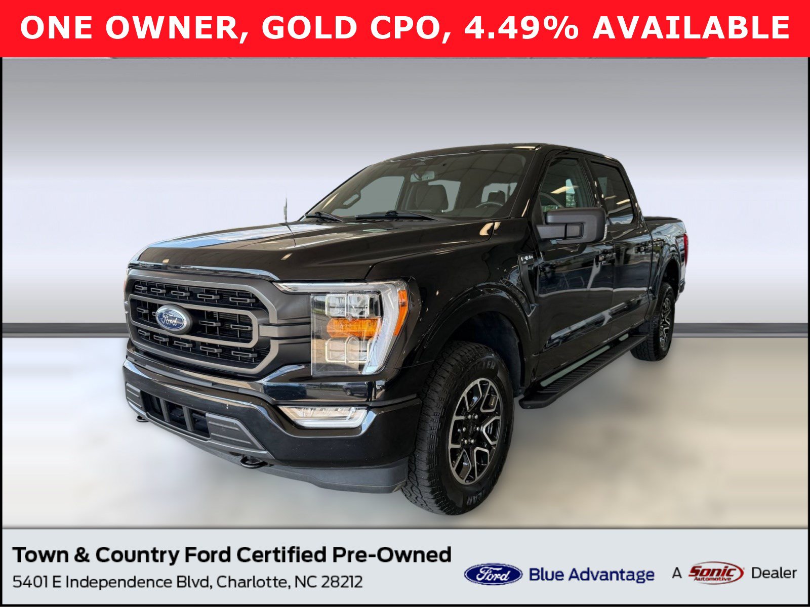 Certified 2023 Ford F150 XLT w/ Equipment Group 302A High