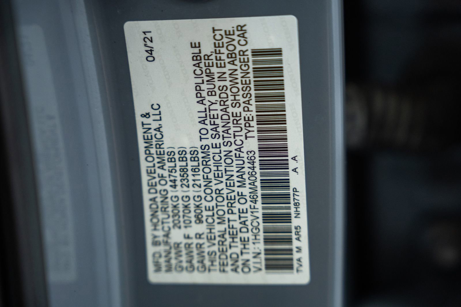 Used 2021 Honda Accord Sport Special Edition image 44