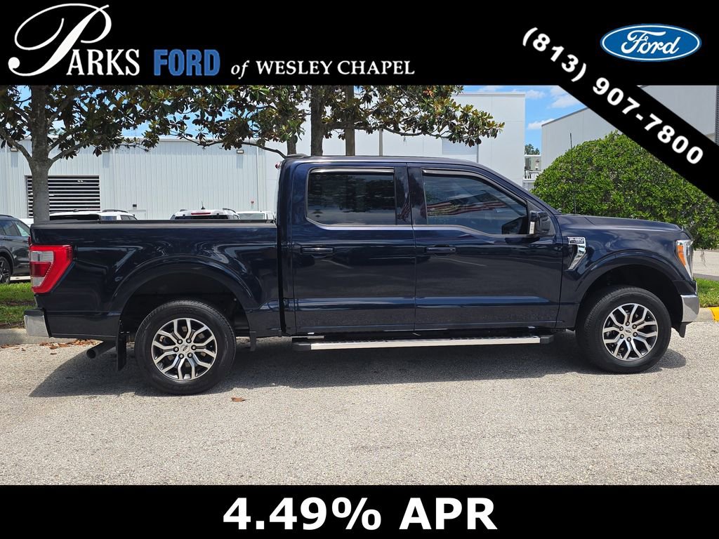 Certified 2022 Ford F150 Lariat w/ Equipment Group 501A Mid RWD image 3