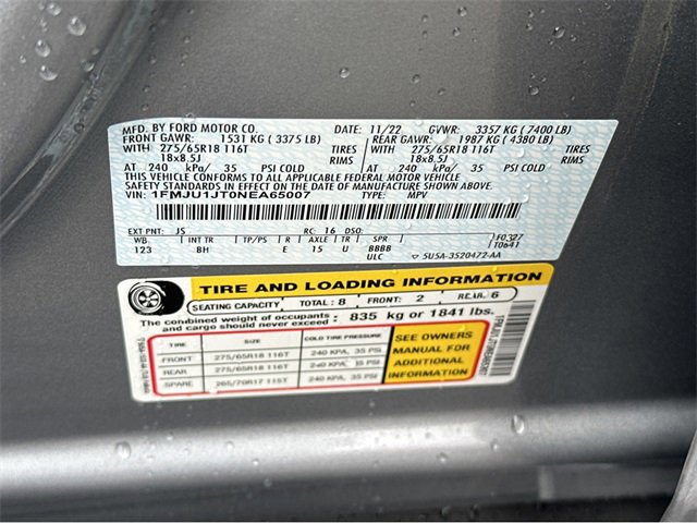 Certified 2022 Ford Expedition XLT image 41