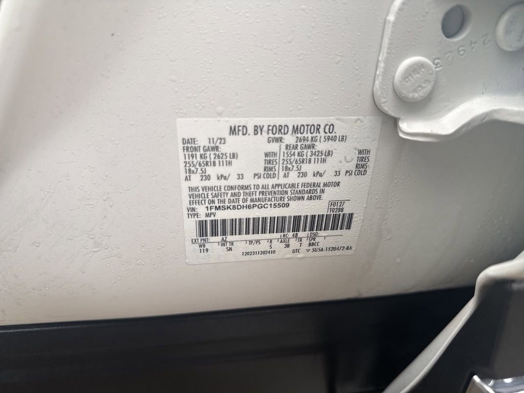 Certified 2023 Ford Explorer XLT w/ Equipment Group 202A image 58