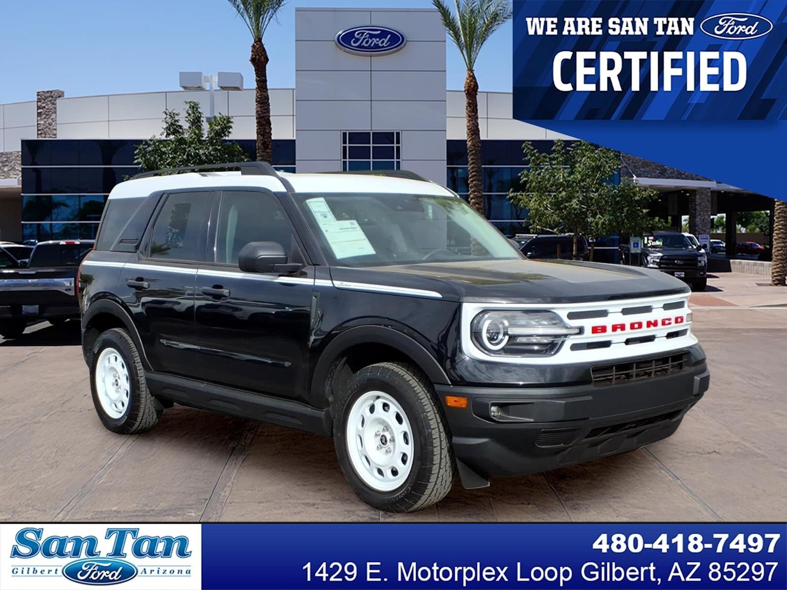 Certified 2024 Ford Bronco Sport Heritage w/ Heritage Convenience Package