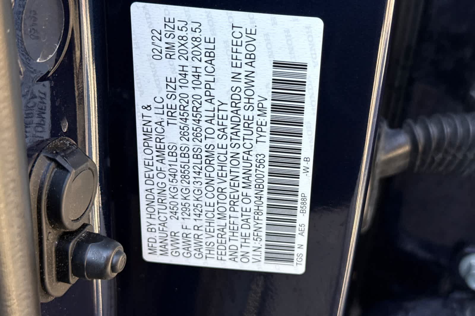 Used 2022 Honda Passport Elite image 30