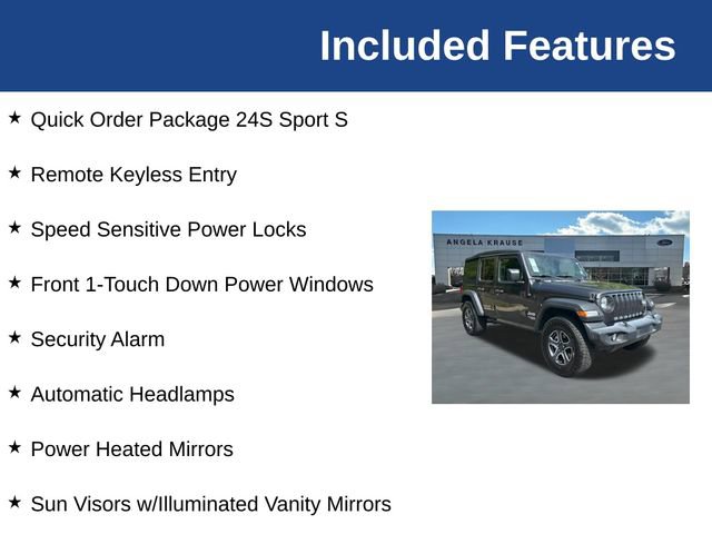 Used 2019 Jeep Wrangler Unlimited Sport S AWD/4WD image 5