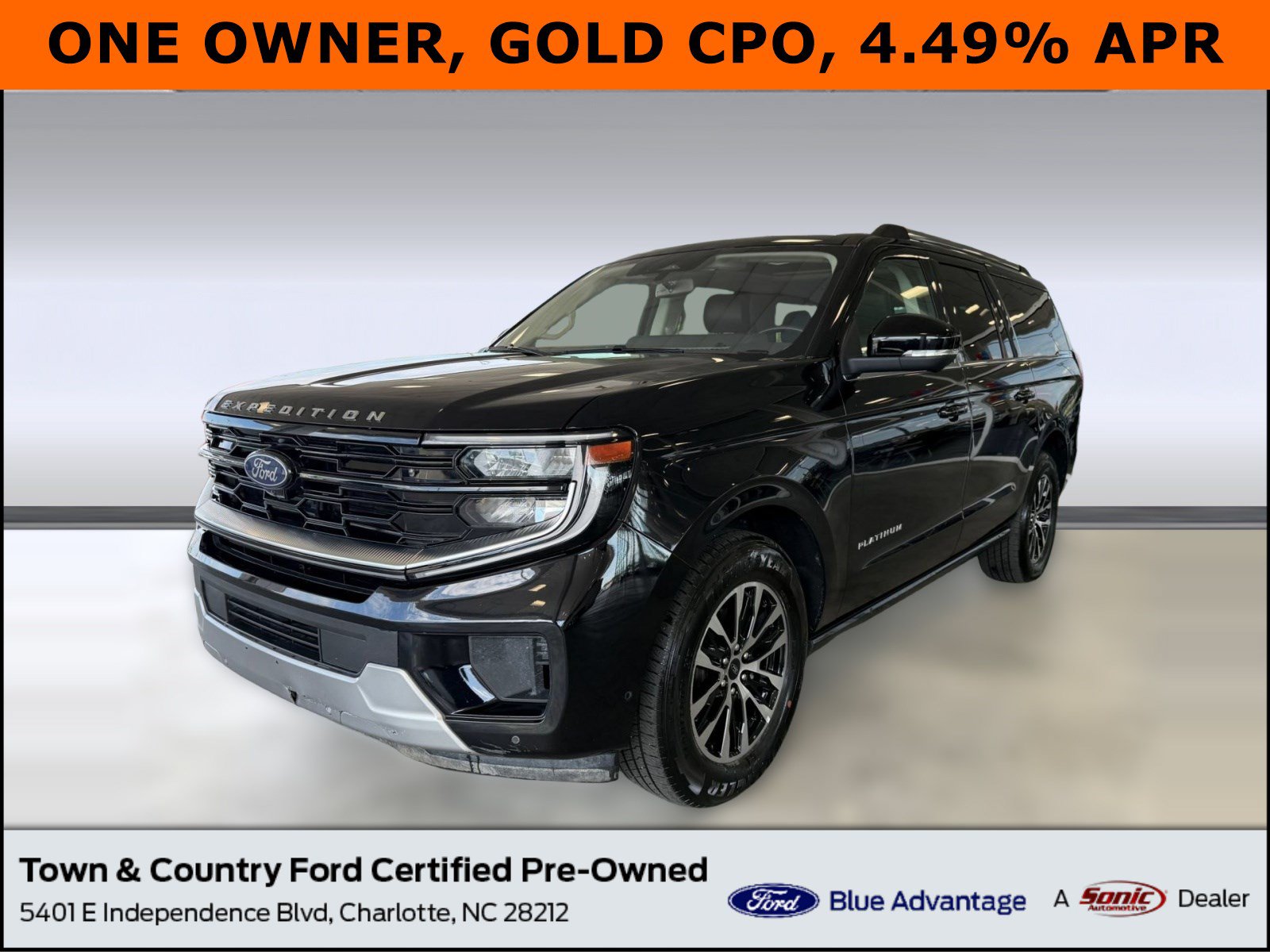 Certified 2025 Ford Expedition Max Platinum