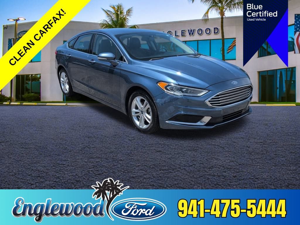 Certified 2018 Ford Fusion SE w/ Fusion SE Technology Package