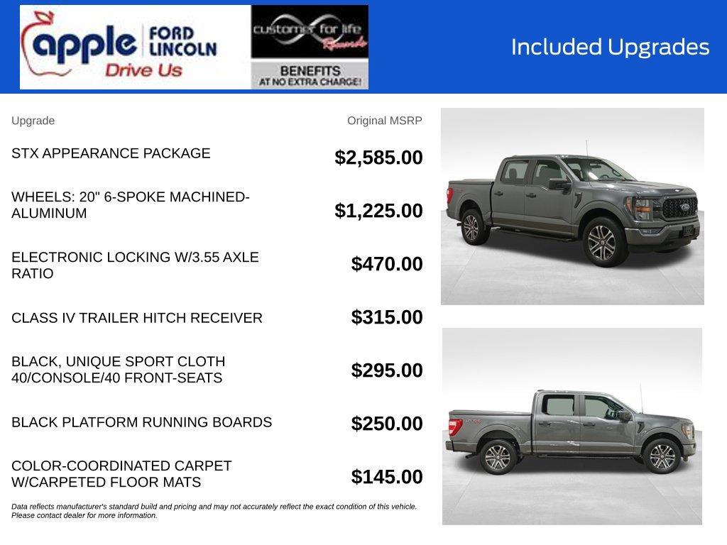 Certified 2023 Ford F150 XL w/ STX Appearance Package AWD/4WD image 4