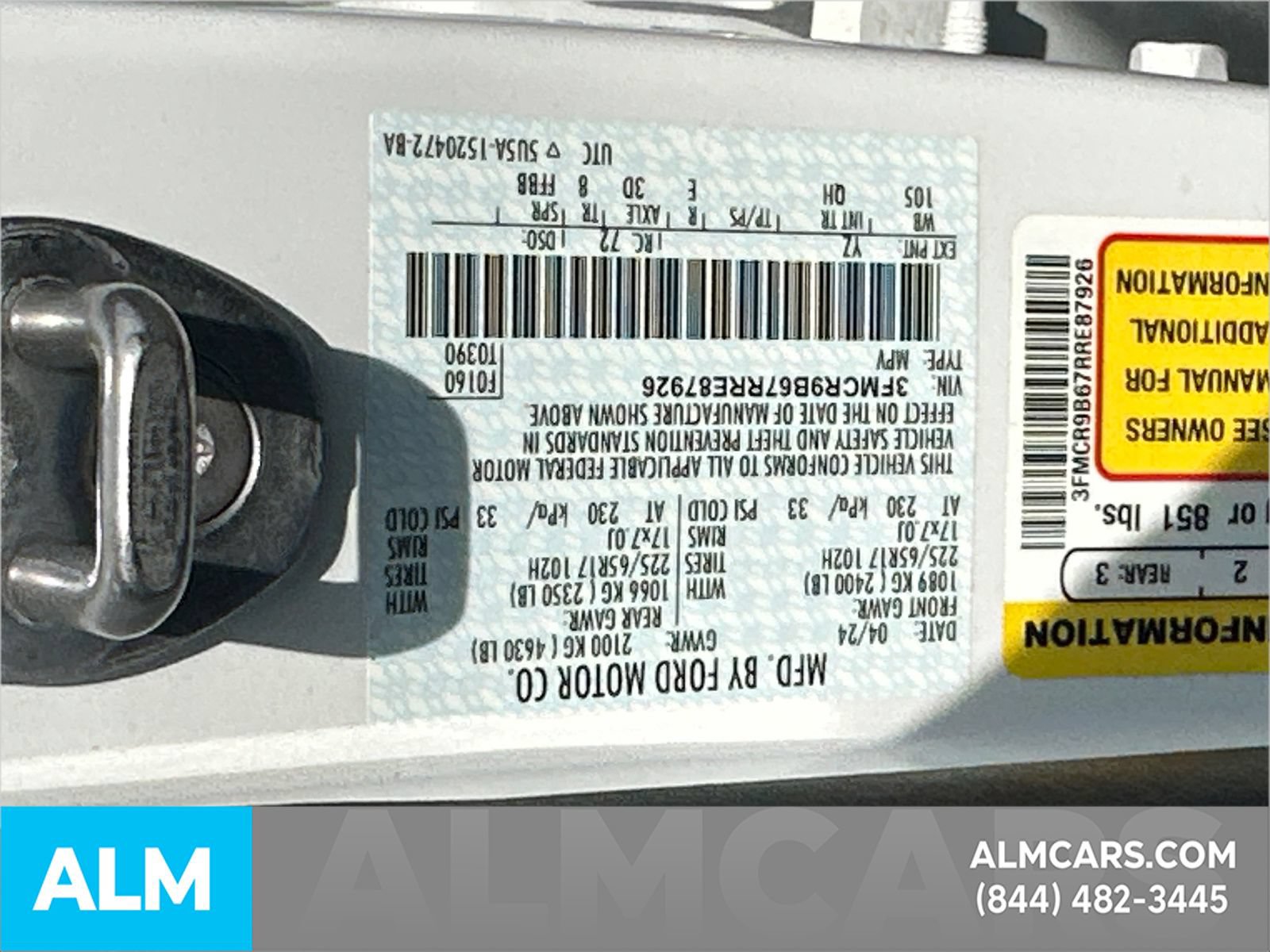 Certified 2024 Ford Bronco Sport Big Bend AWD/4WD image 37
