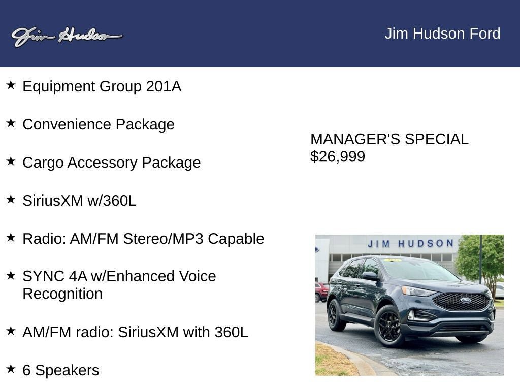 Certified 2023 Ford Edge SEL w/ Convenience Package AWD/4WD image 12