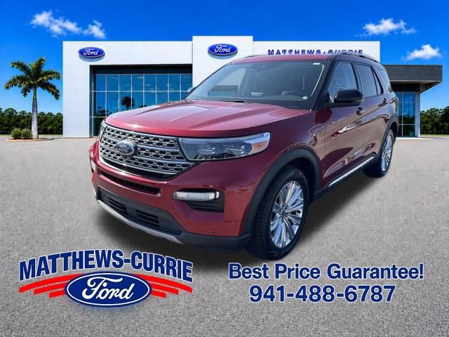 Certified 2023 Ford Explorer Limited w/ Limited Technology Package RWD image 7