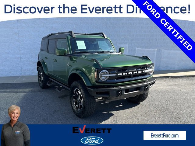 Certified 2022 Ford Bronco Outer Banks