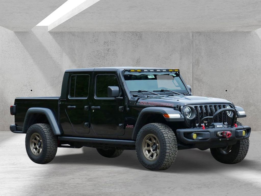 Used 2023 Jeep Gladiator Rubicon w/ LED Lighting Group AWD/4WD image 1