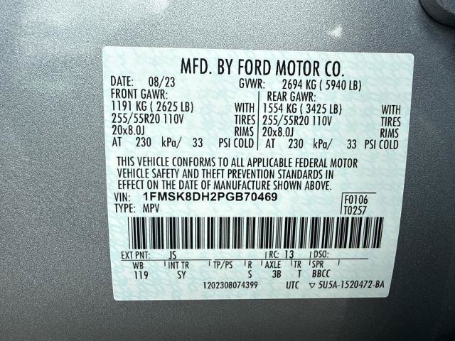 Certified 2023 Ford Explorer XLT w/ Equipment Group 202A AWD/4WD image 15
