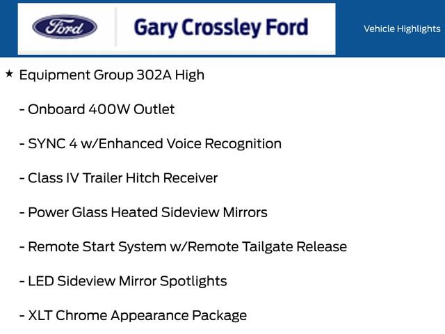 Certified 2022 Ford F150 XLT w/ Equipment Group 302A High AWD/4WD image 12