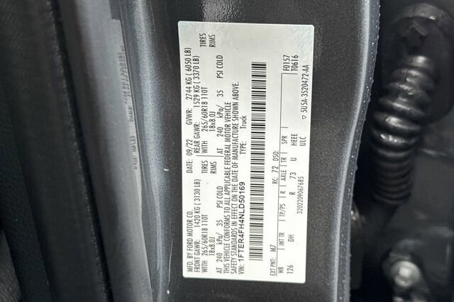 Certified 2022 Ford Ranger Lariat w/ Equipment Group 501A High image 25