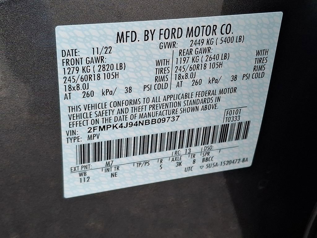 Certified 2022 Ford Edge SEL w/ Sport Appearance Package image 28