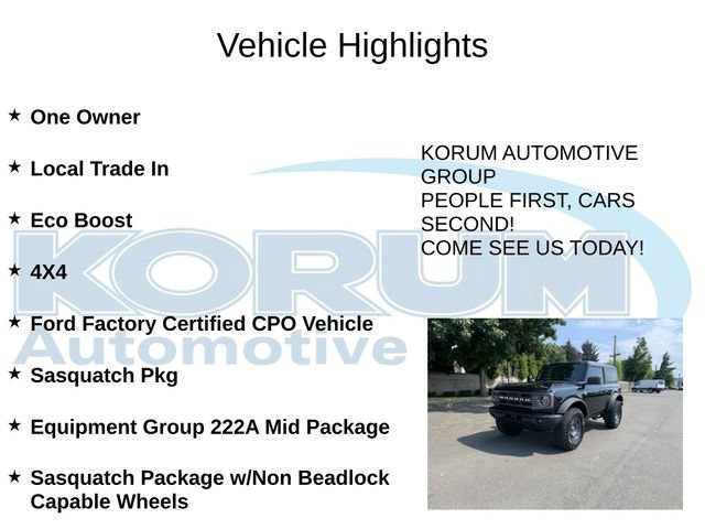 Certified 2024 Ford Bronco Big Bend AWD/4WD image 4